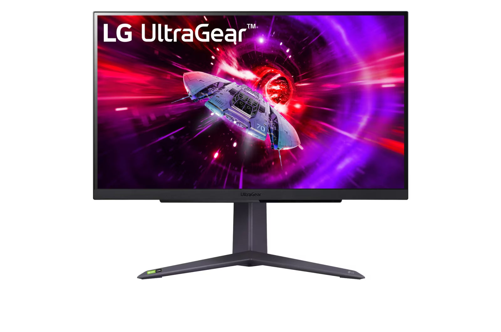 LG UltraGear 27GR75Q-B 27” QHD IPS Gaming Monitor – 2560×1440, 165Hz, 1ms (GtG), sRGB 99%, AMD FreeSync Premium, G-SYNC Compatible, HDR10, HDMI, DisplayPort, VESA Mount, Tilt/Height Stand – Black