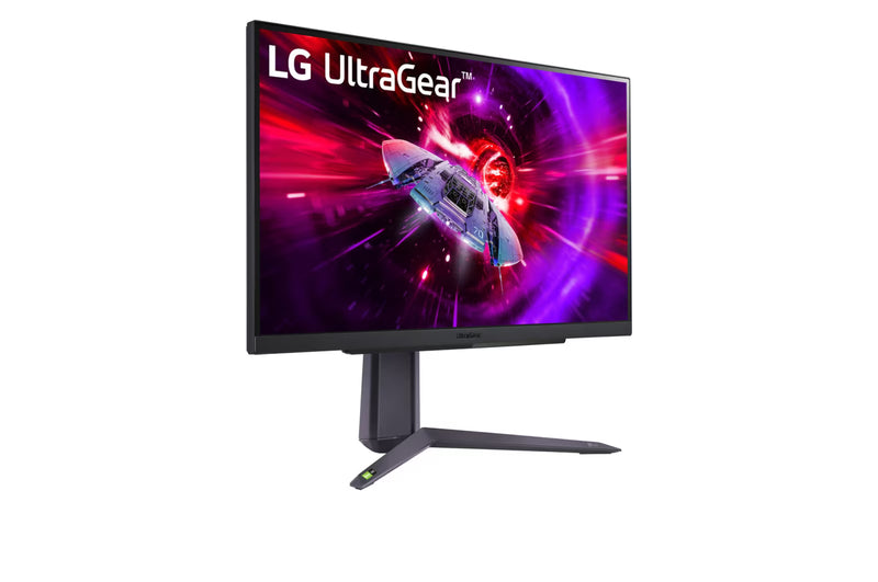 LG UltraGear 27GR75Q-B 27” QHD IPS Gaming Monitor – 2560×1440, 165Hz, 1ms (GtG), sRGB 99%, AMD FreeSync Premium, G-SYNC Compatible, HDR10, HDMI, DisplayPort, VESA Mount, Tilt/Height Stand – Black