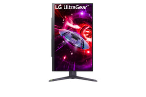 LG UltraGear 27GR75Q-B 27” QHD IPS Gaming Monitor – 2560×1440, 165Hz, 1ms (GtG), sRGB 99%, AMD FreeSync Premium, G-SYNC Compatible, HDR10, HDMI, DisplayPort, VESA Mount, Tilt/Height Stand – Black