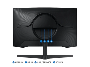 Samsung Odyssey G5 G55C 27 Inch QHD VA Curved Gaming Monitor 165Hz 1MS Black- LS27CG552EMXEG