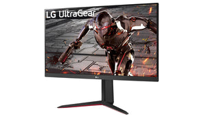 LG 32GN650-B 31.5” QHD Gaming Monitor – 2560×1440, 165Hz, 1ms MBR, AMD FreeSync Premium, HDR10, 3‑Side Borderless, Tilt/Height/Pivot Stand – Black