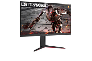 LG 32GN650-B 31.5” QHD Gaming Monitor – 2560×1440, 165Hz, 1ms MBR, AMD FreeSync Premium, HDR10, 3‑Side Borderless, Tilt/Height/Pivot Stand – Black