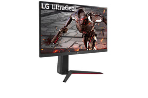 LG 32GN650-B 31.5” QHD Gaming Monitor – 2560×1440, 165Hz, 1ms MBR, AMD FreeSync Premium, HDR10, 3‑Side Borderless, Tilt/Height/Pivot Stand – Black