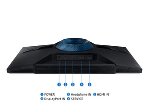 Samsung Odyssey G3 - G30D 24” Full HD Gaming Monitor – 1920×1080, 144Hz, 1ms Response Time, FreeSync, HDMI & DisplayPort, VESA Mount – Black