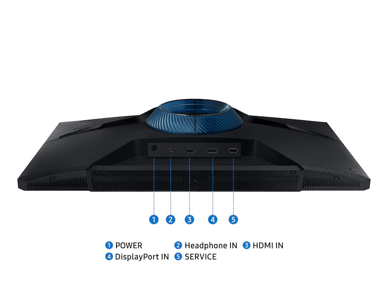 Samsung Odyssey G3 - G30D 24” Full HD Gaming Monitor – 1920×1080, 144Hz, 1ms Response Time, FreeSync, HDMI & DisplayPort, VESA Mount – Black