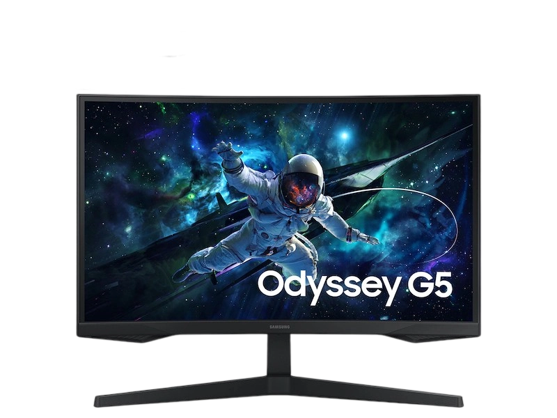 Samsung Odyssey G5 G55C 27 Inch QHD VA Curved Gaming Monitor 165Hz 1MS Black- LS27CG552EMXEG