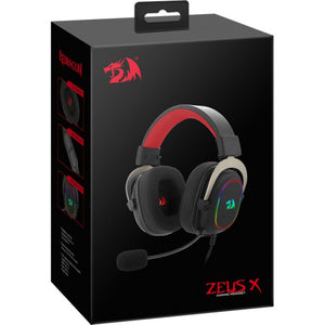 Redragon H510 Zeus X RGB USB Gaming Headset – 7.1 Surround Sound (Black)