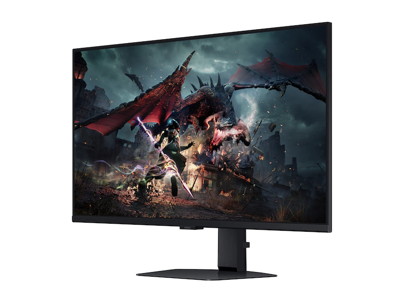 Samsung Odyssey G50D 27” QHD Fast IPS Gaming Monitor – 2560×1440, 180Hz, 1ms GtG, HDR400, FreeSync & G‑Sync Compatible – Black