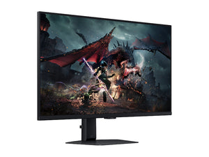 Samsung Odyssey G50D 27” QHD Fast IPS Gaming Monitor – 2560×1440, 180Hz, 1ms GtG, HDR400, FreeSync & G‑Sync Compatible – Black