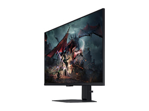 Samsung Odyssey G50D 27” QHD Fast IPS Gaming Monitor – 2560×1440, 180Hz, 1ms GtG, HDR400, FreeSync & G‑Sync Compatible – Black