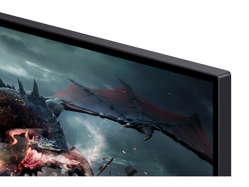 Samsung Odyssey G50D 27” QHD Fast IPS Gaming Monitor – 2560×1440, 180Hz, 1ms GtG, HDR400, FreeSync & G‑Sync Compatible – Black