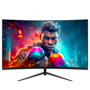 Z-Edge UG27 27” Curved Gaming Monitor – 1920×1080, 165Hz, 1ms MPRT, VA Panel, 1500R Curve, FreeSync, Built-in Speakers, RGB Backlight, HDMI, DisplayPort, VESA Mount – Black