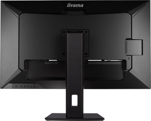 iiyama ProLite XUB3293UHSN‑B5 31.5” 4K IPS Monitor – 3840×2160, 60 Hz, 4 ms GtG, USB‑C Dock + KVM Switch, RJ45, Dual 3 W Speakers, Flicker-Free, VESA Mount – Black