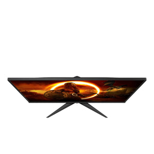 AOC Gaming 24G2SPAE 24” Full HD 165Hz IPS Gaming Monitor – 1920×1080, 1ms MPRT, Adaptive Sync, 125% sRGB, Ultra-Slim Frameless Design, HDMI/DP/VGA, VESA Mount – Black