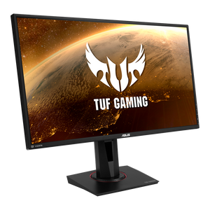 ASUS TUF Gaming VG27AQ 27” WQHD IPS Gaming Monitor – 2560×1440, 165Hz (OC), 1ms (MPRT), G-SYNC Compatible, ELMB Sync, HDR10, DisplayPort, HDMI, VESA Mount, Ergonomic Stand – Black