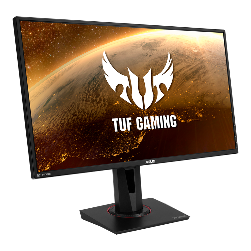 ASUS TUF Gaming VG27AQ 27” WQHD IPS Gaming Monitor – 2560×1440, 165Hz (OC), 1ms (MPRT), G-SYNC Compatible, ELMB Sync, HDR10, DisplayPort, HDMI, VESA Mount, Ergonomic Stand – Black