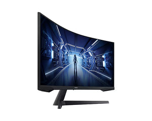 Samsung Gaming Monitor G5 C34G55TWWP zoll, 34 Inch, VA Panel, UWQHD Resolution, AMD FreeSync Premium, Curvature 1000R, Refresh Rate 165Hz, Response Time 1ms (MPRT), Black