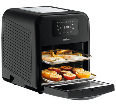 Tefal FW5018 Easy Fry Oven & Grill 9-in-1 Air Fryer, 11L Capacity for 6 Servings, 8 Cooking Programs, 7 Accessories, Online Recipes, Oil-Free Healthy Cooking