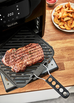 Tefal FW5018 Easy Fry Oven & Grill 9-in-1 Air Fryer, 11L Capacity for 6 Servings, 8 Cooking Programs, 7 Accessories, Online Recipes, Oil-Free Healthy Cooking