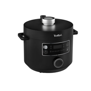Tefal Turbo Cuisine CY7548 Multicooker, 10 Automatic Programs, Spherical Pot Technology, Non-Stick Bowl, Pressure Cooking & Slow Cooking, Intuitive Control Interface
