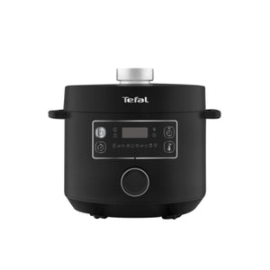 Tefal Turbo Cuisine CY7548 Multicooker, 10 Automatic Programs, Spherical Pot Technology, Non-Stick Bowl, Pressure Cooking & Slow Cooking, Intuitive Control Interface