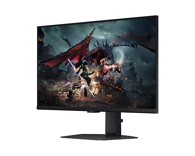 Samsung Odyssey G50D 27” QHD IPS Gaming Monitor – 2560×1440, 180Hz, 1ms (GtG), HDR10, AMD FreeSync Premium, HDMI, DisplayPort, Eye Saver, Flicker-Free, VESA Mount, Tilt Stand – Black