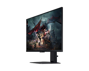 Samsung Odyssey G50D 27” QHD IPS Gaming Monitor – 2560×1440, 180Hz, 1ms (GtG), HDR10, AMD FreeSync Premium, HDMI, DisplayPort, Eye Saver, Flicker-Free, VESA Mount, Tilt Stand – Black