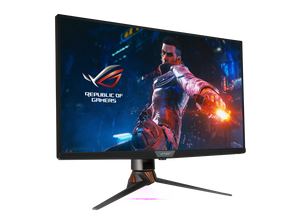 ASUS ROG Swift 32” 4K HDR Gaming Monitor - 144Hz DSC, UHD (3840 x 2160) PC Monitor, Mini-LED IPS with G-SYNC Ultimate, Local Dimming, Ideal for Desktop and Computer Monitor Black - - PG32UQX