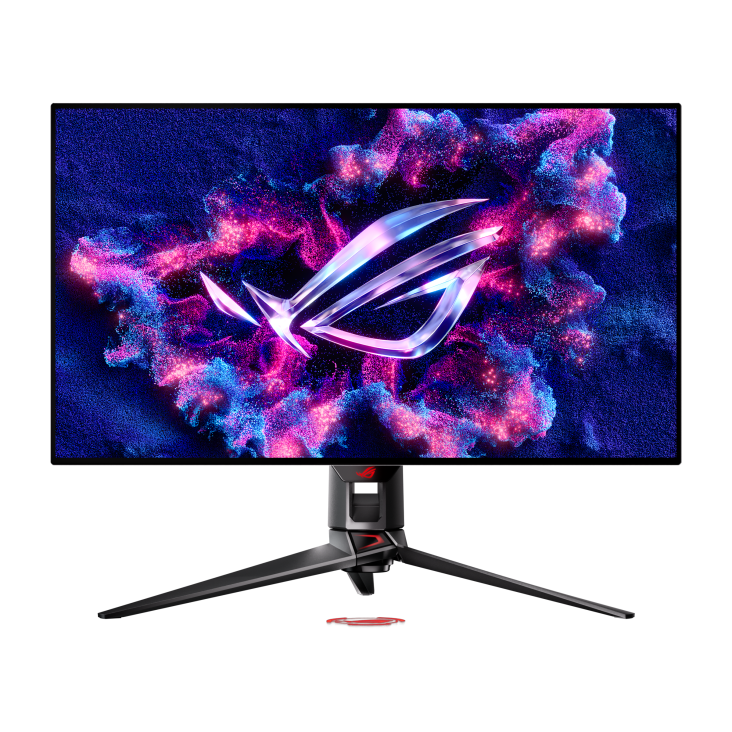 ASUS ROG Swift 32 4K OLED Gaming Monitor PG32UCDP - WOLED Dual Mode 4K 240Hz FHD 480Hz 0.03ms G-SYNC Compatible Custom Heatsink AI Gaming 99 DCI-P3 True 10-bit USB-C 90W