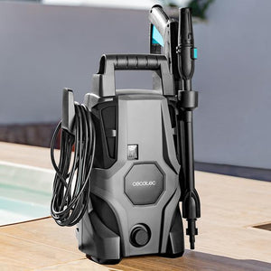 Cecotec Hochdruckreiniger HydroBoost 1400 Essential, 1400 W, Zuhause, Garten oder Auto, Durchfluss von 426 l/h, Druck von 105 bar, Aluminium-Pumpe, Aktionsradius 9 m, Multicolor