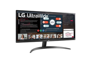 LG 29BN650-B 29” UltraWide™ Full HD IPS Monitor – 2560×1080, 75Hz, 1ms MBR, FreeSync, HDR10, Reader Mode, Tilt/Height Adjustable Stand, VESA Mount – Black