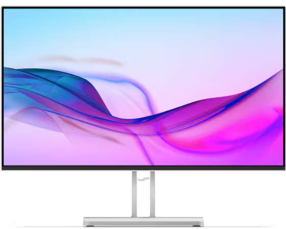 Lenovo L27i-4A 27” Full HD IPS Monitor – 1920×1080, 75Hz, 4ms, 99% sRGB, AMD FreeSync, TÜV Eye Comfort, Ultra-Slim, HDMI, VGA, VESA Mount – Raven Black