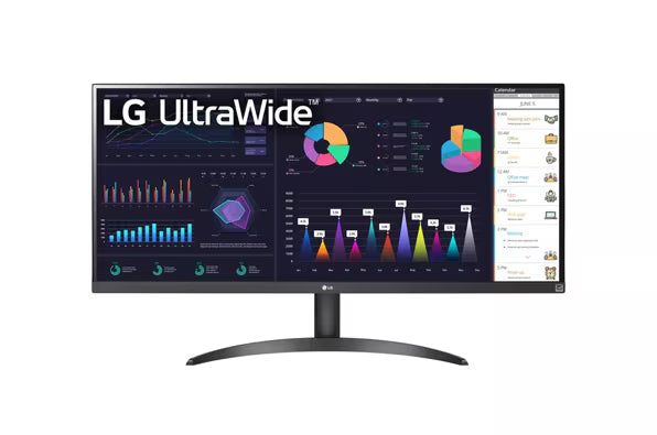 LG 34WQ500-B 34” UltraWide FHD VESA DisplayHDR 400 IPS 100Hhz Monitor with AMD FreeSync