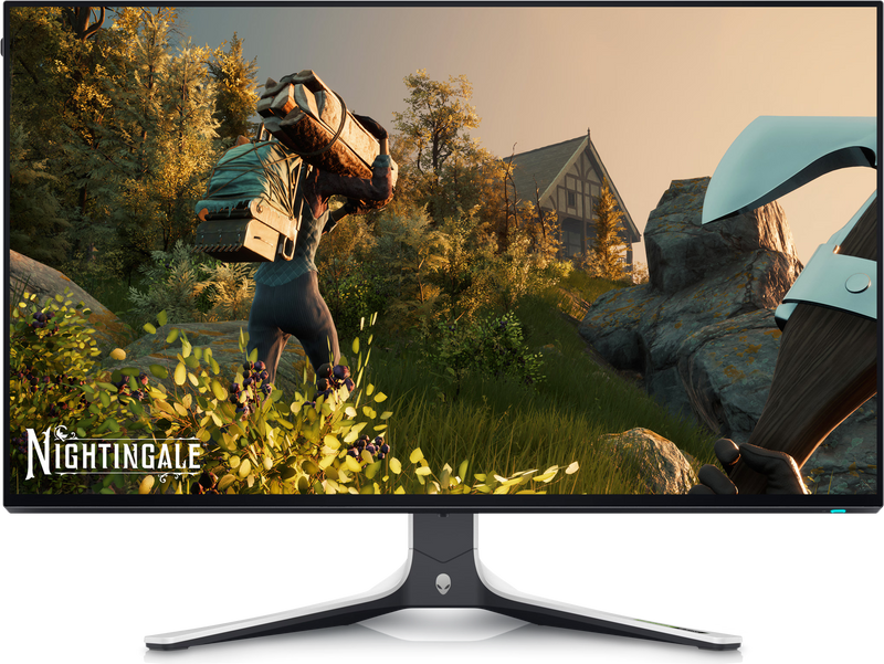 Alienware AW2723DF 27” QHD Fast IPS Gaming Monitor – 2560×1440, 280Hz (OC), 1ms (GtG), NVIDIA G-SYNC Compatible, AMD FreeSync Premium Pro, VESA DisplayHDR 600, sRGB 100%, USB Hub, Adjustable Stand, VESA Mount – Lunar Light