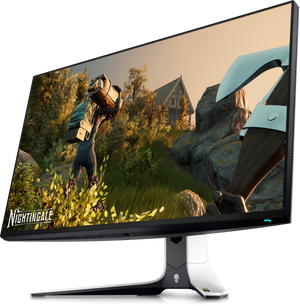Alienware AW2723DF 27” QHD Fast IPS Gaming Monitor – 2560×1440, 280Hz (OC), 1ms (GtG), NVIDIA G-SYNC Compatible, AMD FreeSync Premium Pro, VESA DisplayHDR 600, sRGB 100%, USB Hub, Adjustable Stand, VESA Mount – Lunar Light