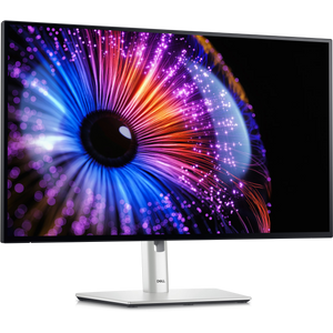 Dell UltraSharp U2724DE 27” QHD IPS Black Thunderbolt Hub Monitor – 2560×1440, 120Hz, USB-C + Thunderbolt 4 with 90W PD, DisplayHDR 400, 100% sRGB, 98% DCI-P3, RJ45 Ethernet, ComfortView Plus, KVM, VESA Mount – Silver & Black