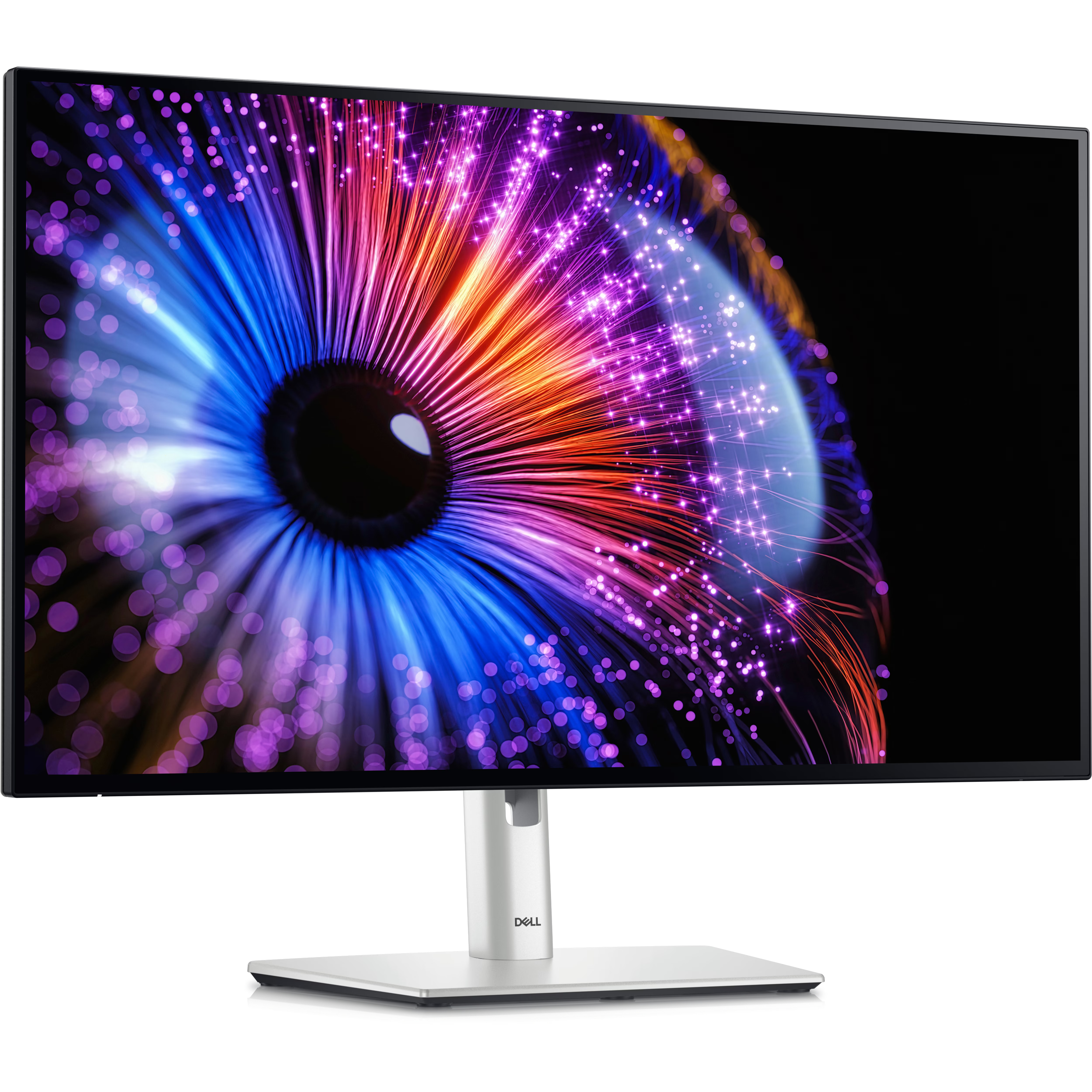 Dell UltraSharp U2724DE 27” QHD IPS Black Thunderbolt Hub Monitor – 2560×1440, 120Hz, USB-C + Thunderbolt 4 with 90W PD, DisplayHDR 400, 100% sRGB, 98% DCI-P3, RJ45 Ethernet, ComfortView Plus, KVM, VESA Mount – Silver & Black