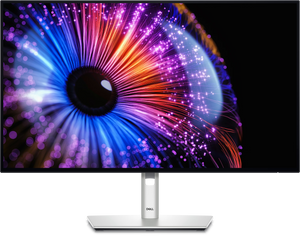 Dell UltraSharp U2724DE 27” QHD IPS Black Thunderbolt Hub Monitor – 2560×1440, 120Hz, USB-C + Thunderbolt 4 with 90W PD, DisplayHDR 400, 100% sRGB, 98% DCI-P3, RJ45 Ethernet, ComfortView Plus, KVM, VESA Mount – Silver & Black