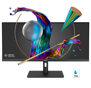 ASUS ProArt Display PA348CGV Professional Monitor – 34-inch, IPS, 21:9, Ultra-wide QHD (3440 x 1440), Color Accuracy ΔE < 2, Calman Verified, 98% DCI-P3, USB-C, 120Hz, FreeSync Premium Pro, Ergonomic Stand