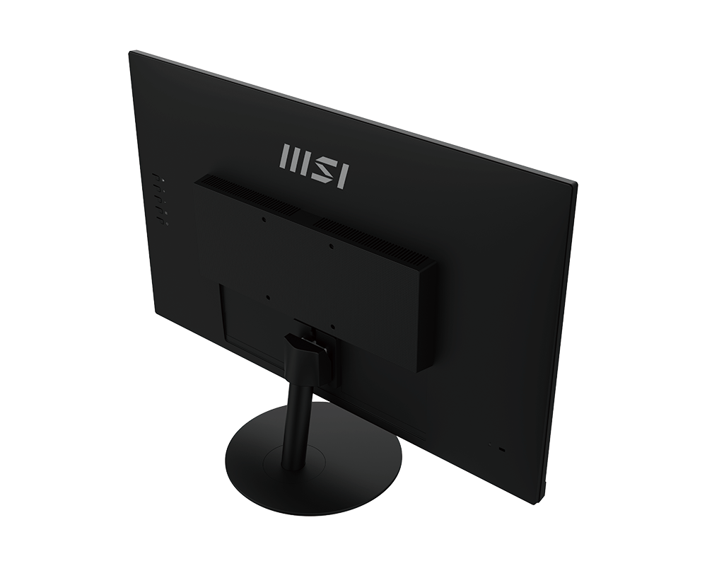 MSI PRO MP271A 27” Full HD Business Monitor – 1920×1080, 75Hz, IPS Panel, Eye Comfort, Anti-Flicker, Low Blue Light, HDMI, VGA, VESA Mount, Tilt Stand – Black