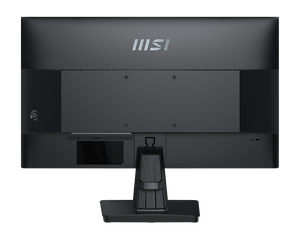 MSI PRO MP275 27” Full HD Business Monitor – 1920×1080, 75Hz, IPS Panel, Eye Comfort Certified, Anti-Flicker, Low Blue Light, HDMI, VGA, VESA Mount, Tilt Stand – Black